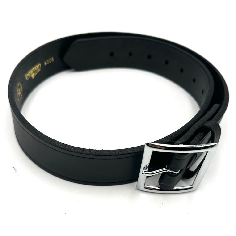 NEW - Boston Leather 6505-1-34 1.75" Wide Leather Police Garrison Belt